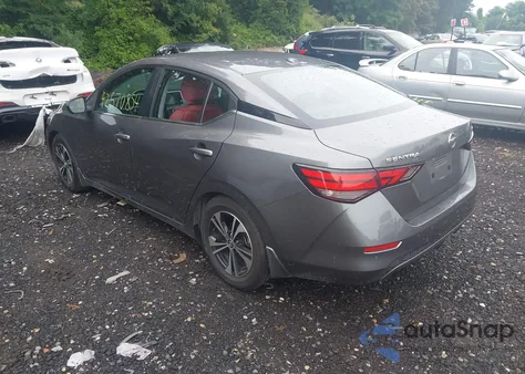 2021 Nissan Sentra Sv Xtronic Cvt z USA, uszkodzony, nr VIN 3N1AB8CV6MY283474